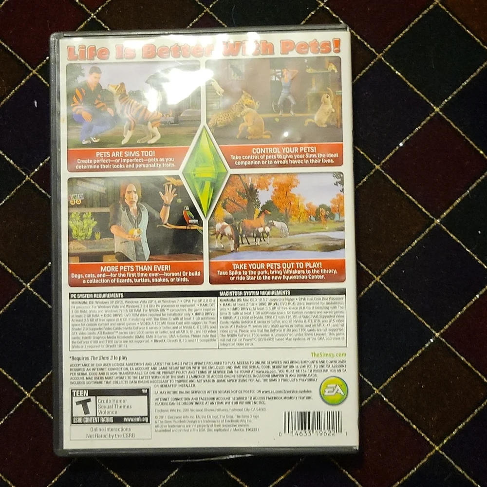Sims 3 pets expansion pack